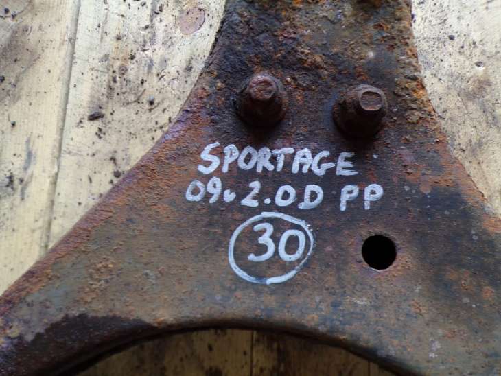 Kia Sportage II Lift 2009r Wahacz Prawy Przód 545010z500 - obrazek 2