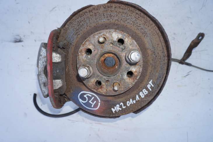 Toyota Mr2 III 2001r Zwrotnica Tarcza Zacisk Prawy Tył - obrazek 2