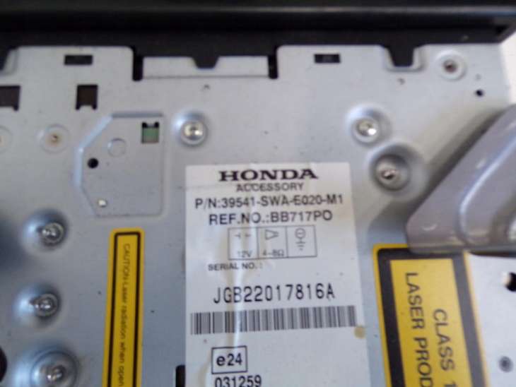 Honda Cr-V III Nawigacja 39541-Swa-E020-M1 - obrazek 6