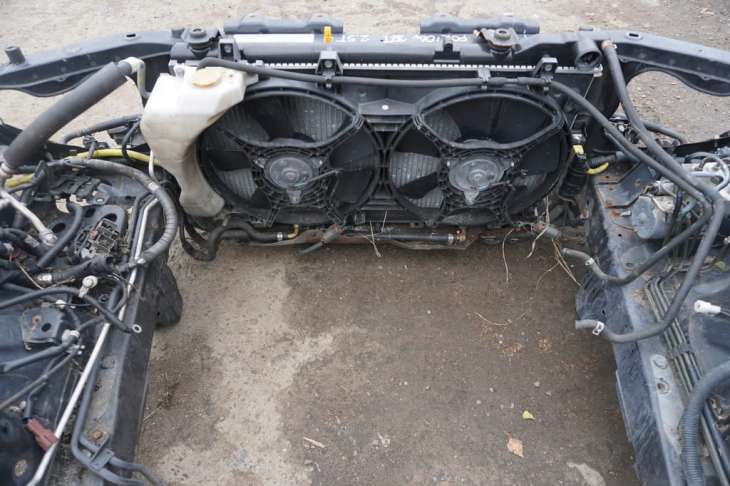 Subaru Forester SG Lift 2006r 2.5t Pas Przedni Chłodnica Wentylator 32j - obrazek 4