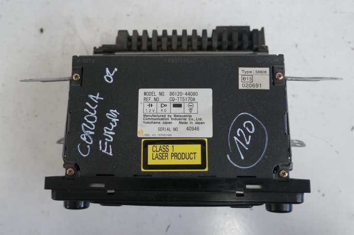 Toyota Corolla E12 Radioodtwarzacz 86120-44080 - obrazek 2