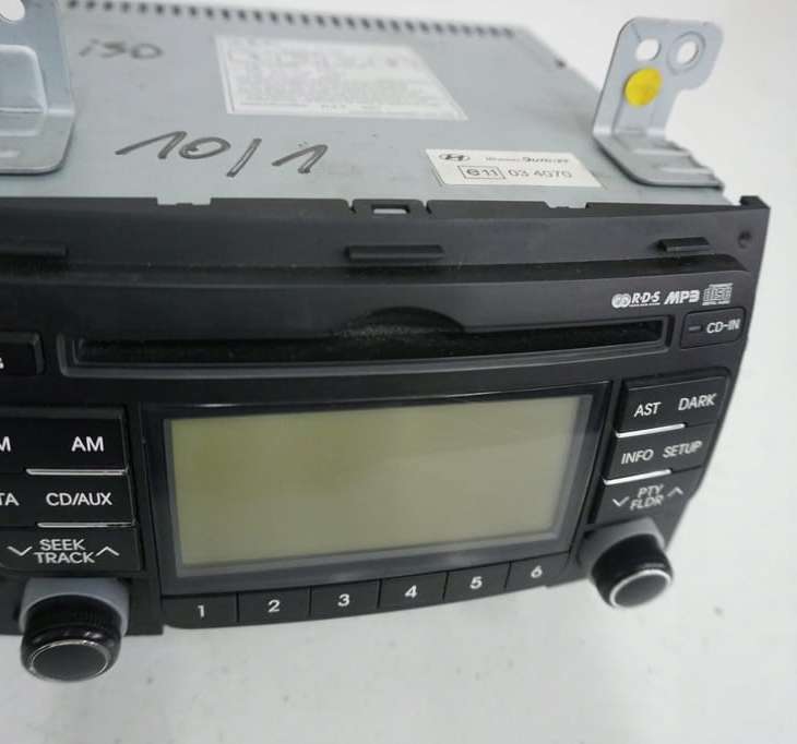 Hyundai I30 I USZKODZONE RADIO Radioodtwarzacz 96160-2l200 Mp3