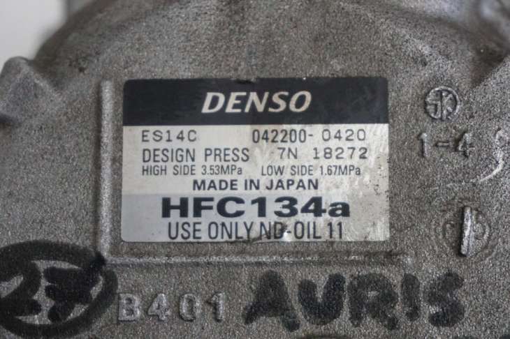 Toyota Auris 2 II 1.8 Hybrid Lexus Ct200 Kompresor Klimatyzacji 042200-0420 - obrazek 6