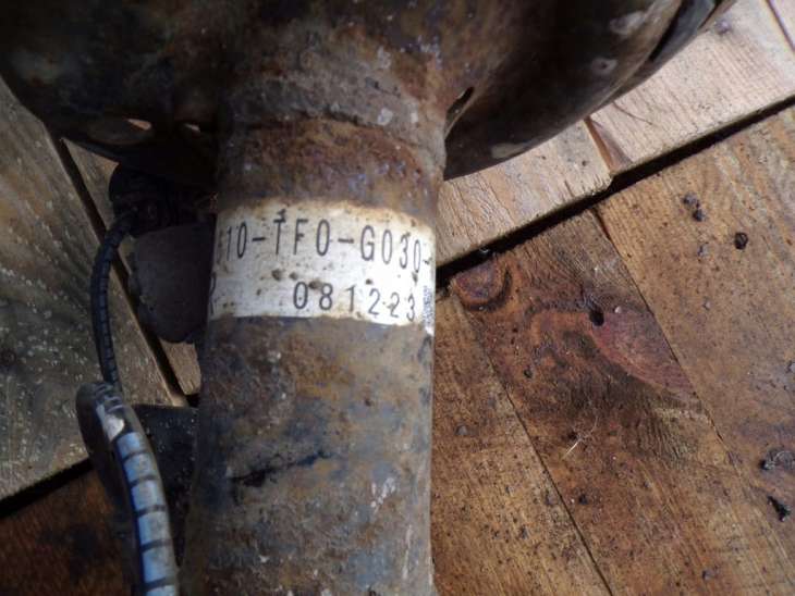 Honda Jazz III Mcpherson Prawy Przedni Zwrotnica Amortyzator 51211tf0g00 - obrazek 7
