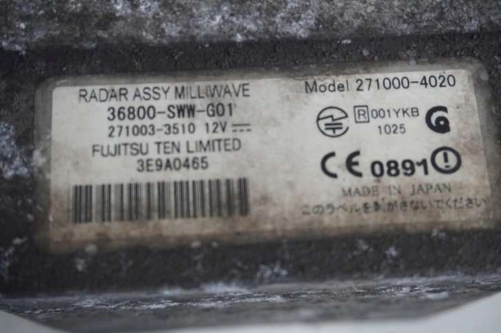 Honda Cr-V III Radar 36800-Sww-G01 - obrazek 4