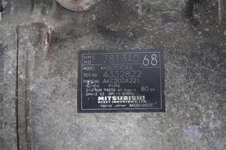 Mitsubishi Lancer VIII Sportback Kompresor Klimatyzacji Sprężarka 7813a068 - obrazek 4