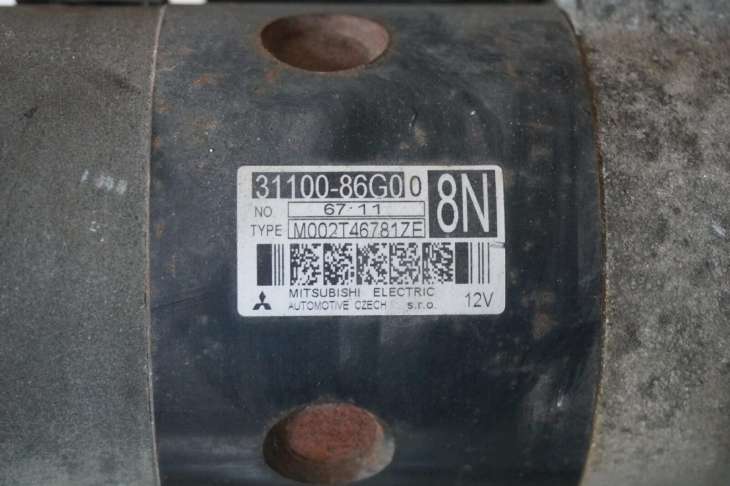 Suzuki Swift Mk6/Sx4 Rozrusznik 31100-86g00 - obrazek 3