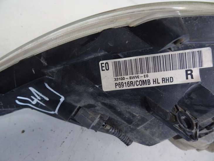 Honda Cr-V III Lampa Prawa Przednia 33100-Sww-E0 Uk Nr.41 - obrazek 3