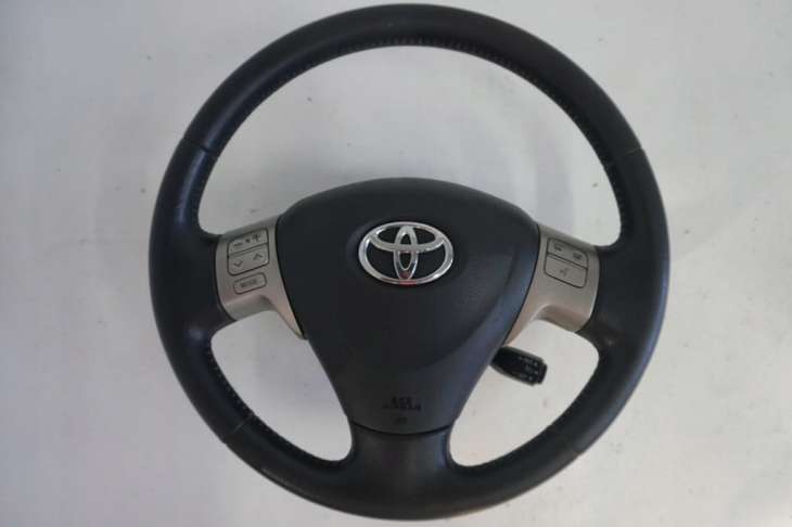 Toyota Auris I Kierownica Multifunkcyjna Poduszka Skóra