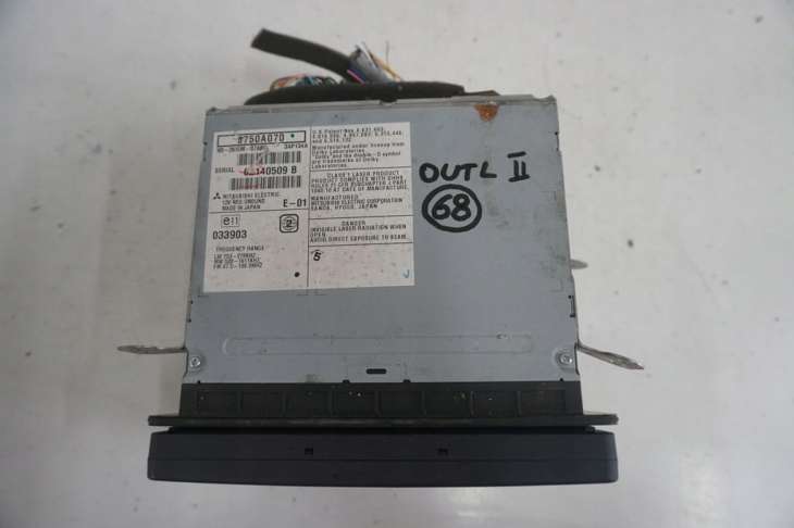 Mitsubishi Outlander II Nawigacja Gps 8750a070 - obrazek 2