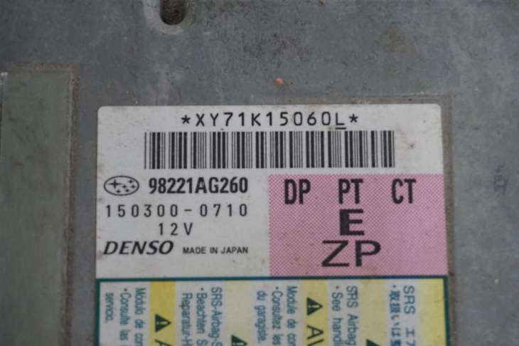Subaru Legacy IV Lift Poduszki Powietrzne 98221ag260 - obrazek 2