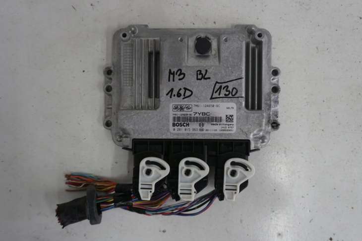 Mazda 3 Bl Komputer Sterownik Silnika 7m61-12a650-Bc 0281015963 1.6d