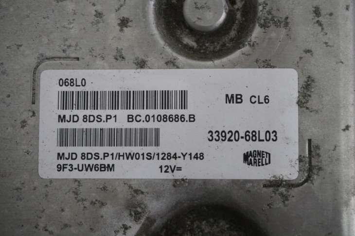 Suzuki Swift Mk7 IV Komputer Sterownik Silnika 33920-68l03 1.3 Ddis - obrazek 2