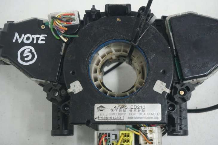 Nissan Note Przełączniki Taśma Kierownicy 255609u02b 255609u00b 255609u00c - obrazek 6