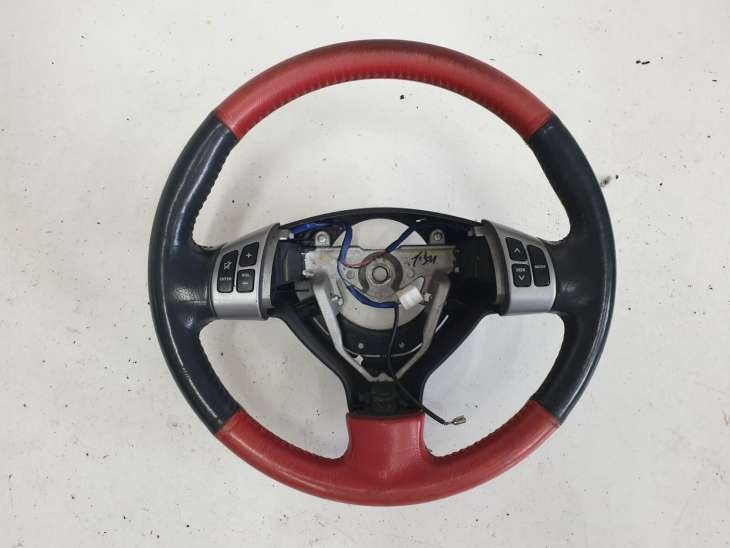 Suzuki Swift Mk6 Sport Kierownica Multifunkcyjna Czerwona Skora