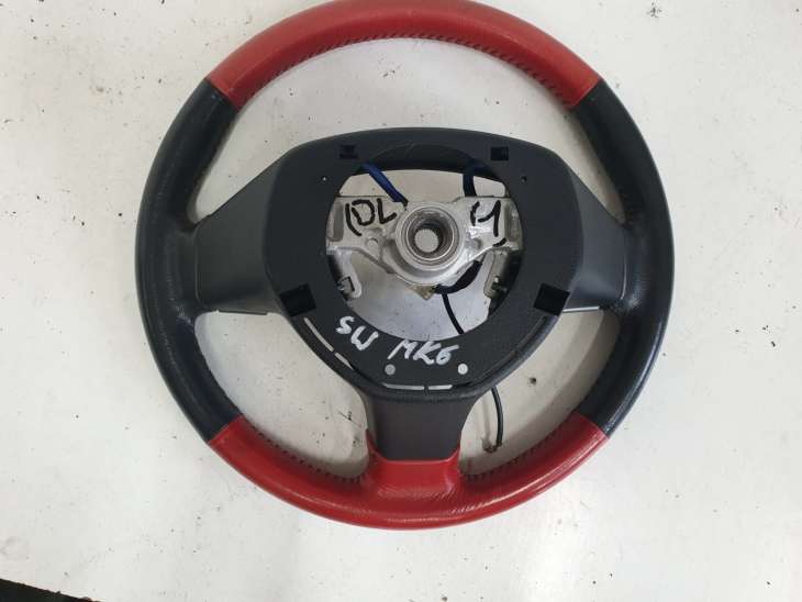 Suzuki Swift Mk6 Sport Kierownica Multifunkcyjna Czerwona Skora - obrazek 7
