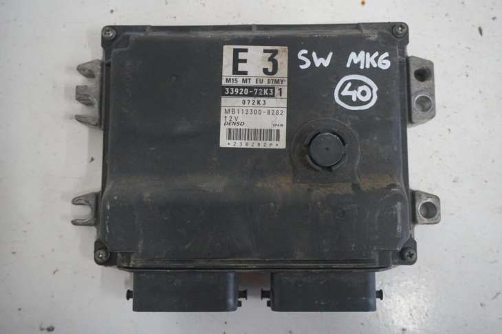Suzuki Swift Mk6 Sterownik Silnika 33920-72k3 112300-8282