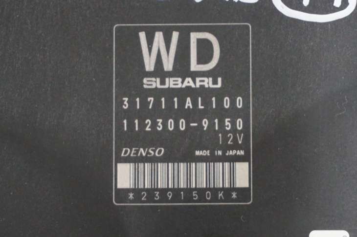Subaru Forester Sg 2.5tb Aut Komputer Sterownik 31711al100 112300-9150 - obrazek 2