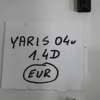 Toyota Yaris I 2004r 1.4d Zestaw Startowy Komputer Stacyjka 89661-0d171 0281011651 89783-0d010 - obrazek 2
