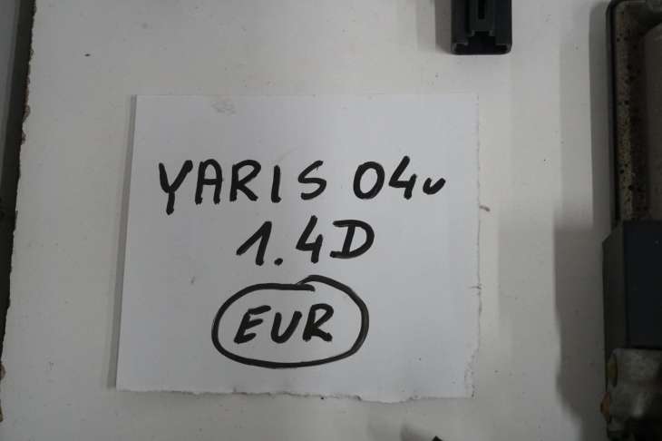 Toyota Yaris I 2004r 1.4d Zestaw Startowy Komputer Stacyjka 89661-0d171 0281011651 89783-0d010 - obrazek 2