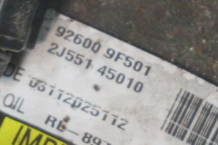 Nissan Almera N16 Kompresor Klimatyzacji 926009f501 - obrazek 3
