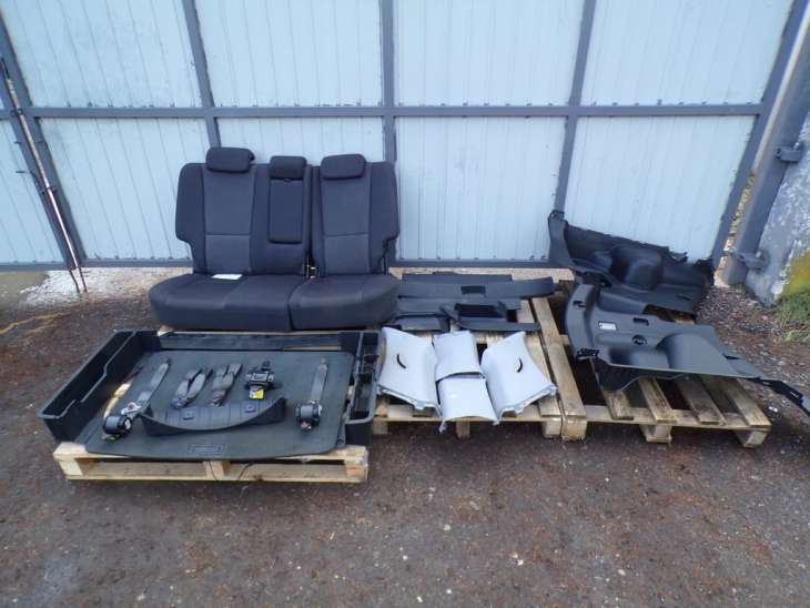 Kia Sportage II 2006r S6 Kanapa Pasy Tył Bagażnik