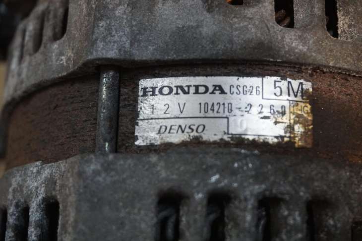 Honda Accord VIII Alternator 104210-2260 2.2d - obrazek 6