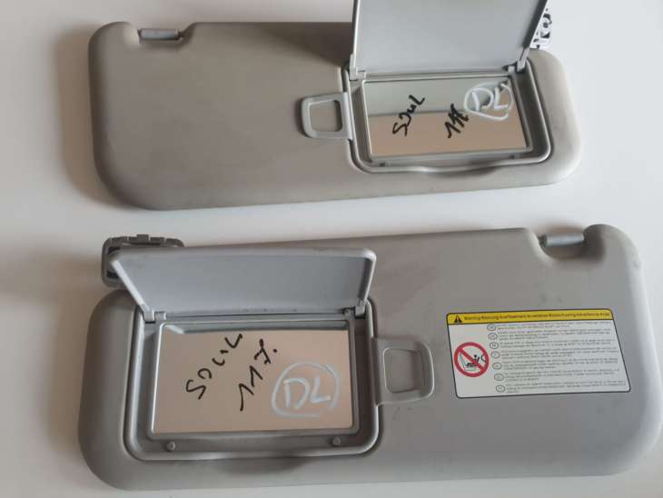 Kia Soul I 2011r Osłona Przeciwsłoneczna Prawa Lewa Kpl - obrazek 4