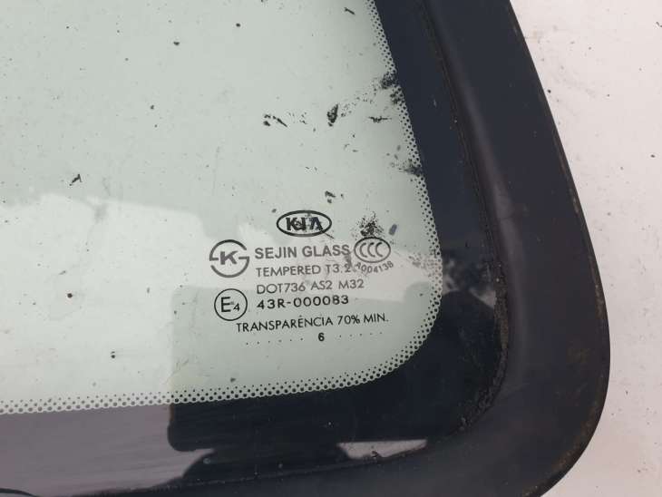 Kia Carens III Szyba Karoseryjna Lewa Tylna Tył 87810-1d000 (92) - obrazek 2