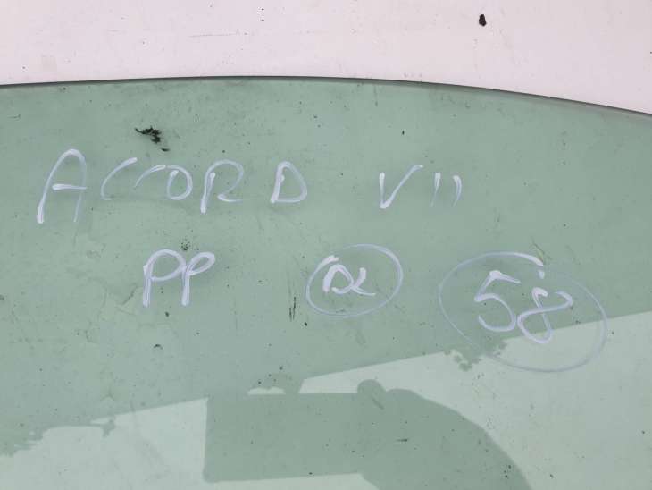 Honda Accord VII Szyba Boczna Drzwi Prawa przednia Przód (58) - obrazek 2