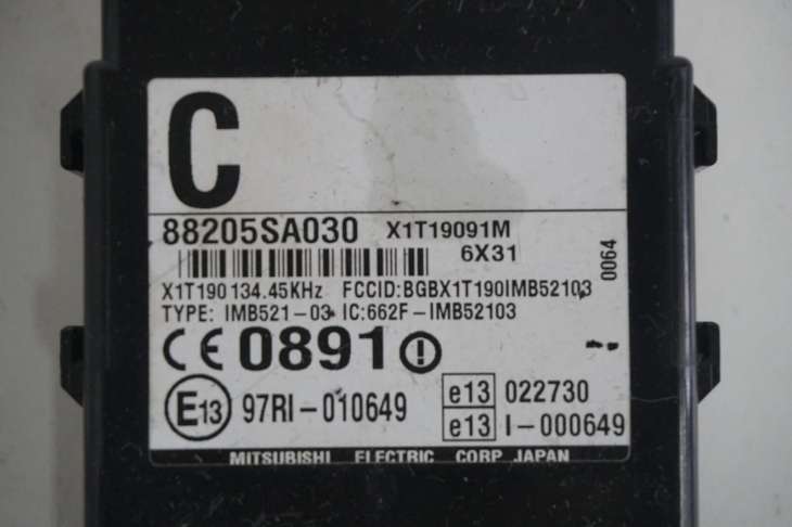 Subaru Forester Sg Komputer Sterownik Silnika 22611am030 - obrazek 3