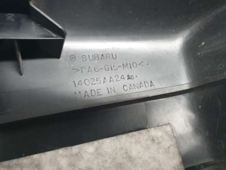 Subaru Tribeca Bu Osłona Górna Pokrywa Silnika 14025aa24 - obrazek 3
