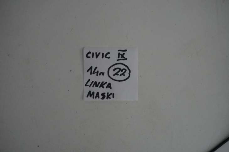 Honda CIVIc IX Linka Maski 2014rok - obrazek 2