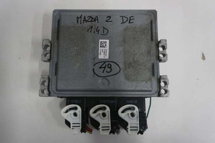 Mazda 2 Dl Komputer Sterownik Silnika 3ecc 8v21-12a650-Cc 5ws40585c-T - obrazek 3