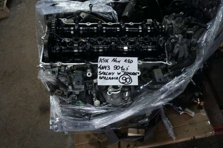 Mitsubishi Asx 2014r 1.8d 90tys Silnik 4n13 Bez Zmiennych Faz Głowica