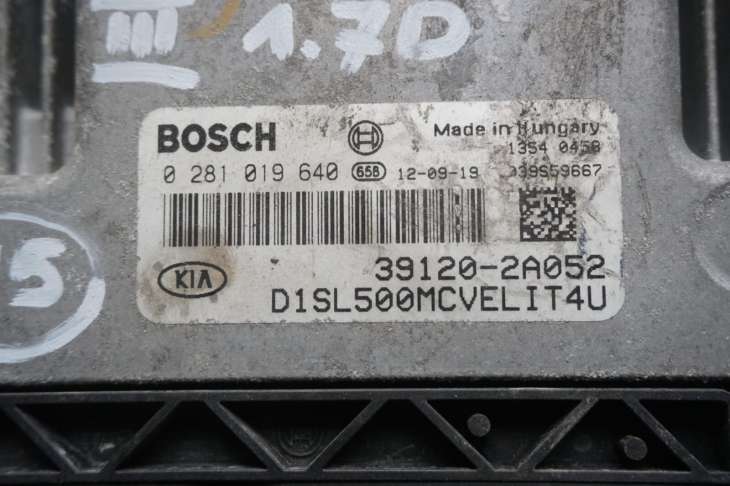 Kia Sportage III Komputer Sterownik Silnika 39120-2a052 1.7crdi - obrazek 2