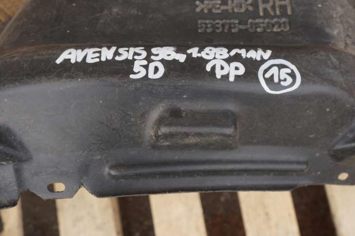 Toyota Avensis T22 Nadkole Prawe Przednie 53875-05020 Nr.15 - obrazek 2