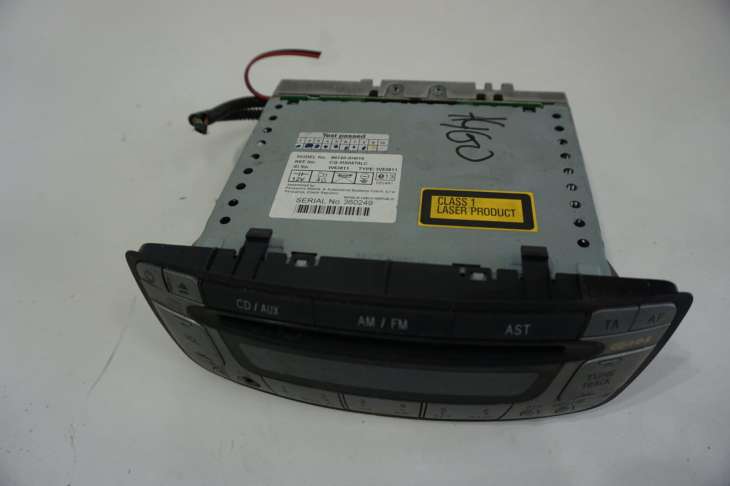 Toyota Aygo Radio Cd 86120-0h010