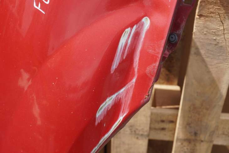 Subaru Forester II Sg Lift Blotnik Prawy Przedni 33j Bordowy 2006rok - obrazek 3