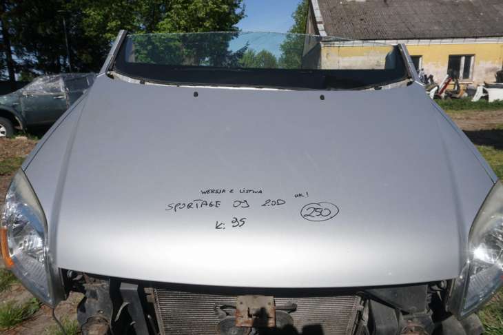 Kia Sportage II Lift 2009r 9s Maska Pokrywa Silnika 664001f010 ; 664000z000