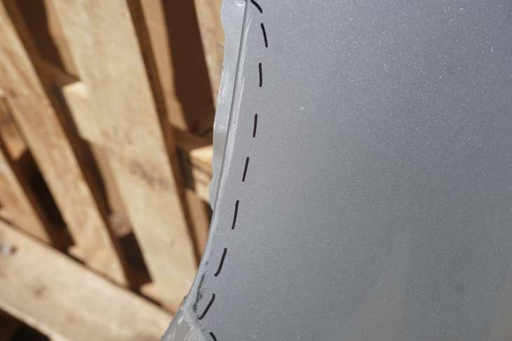 Subaru Legacy IV Błotnik Lewy Przedni 39d Srebrny 2004-2006rok - obrazek 3