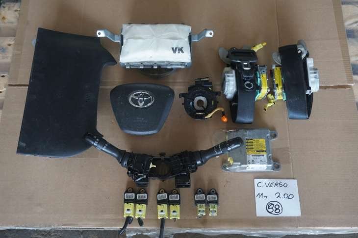 Toyota Verso Poduszki Powietrzne Airbag 89170-0f120 2011rok Uk