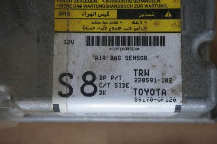 Toyota Verso Poduszki Powietrzne Airbag 89170-0f120 2011rok Uk - obrazek 2