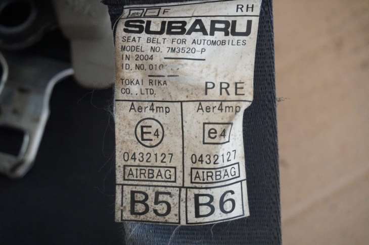 Subaru Legacy IV Outback Bl Poduszki Powietrzne Airbag Konsola 98221ag060 - obrazek 7