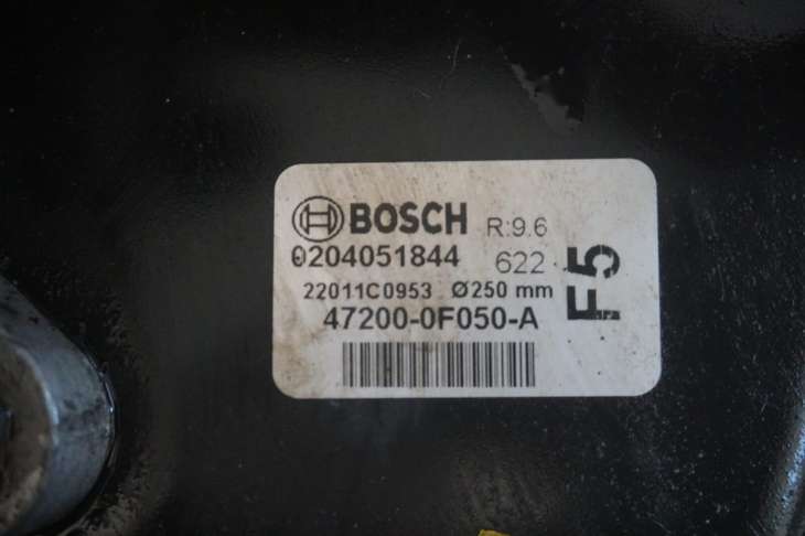 Toyota Verso Pompa Hamulcowa Serwo 47200-0f050 0204051844 - obrazek 4