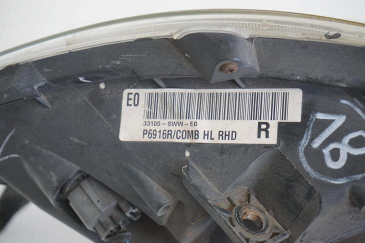 Honda Cr-V III Lampa Prawa Przednia 33100=Sww-E0 Nr.18 - obrazek 7