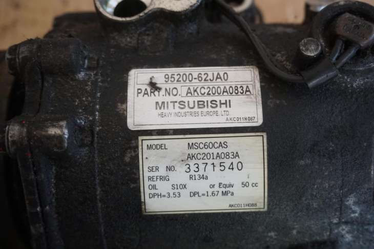 Suzuki Swift Mk6 III Sx4 Kompresor Klimatyzacji Msc60cas 95200-62ja0 Nr.35 - obrazek 4