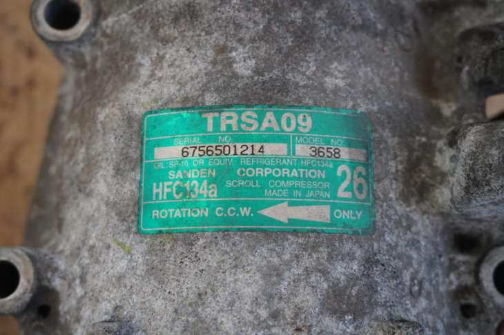 Honda CIVIc VII Sprężarka Kompresor Klimatyzacji Trsa09 Nr.24 - obrazek 4