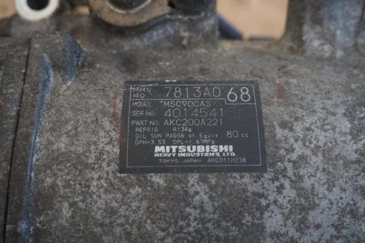 Mitsubishi Outlander II Kompresor Sprężarka Klimatyzacji 7813a068 Mcs90cas 2.0did Nr.26 - obrazek 4