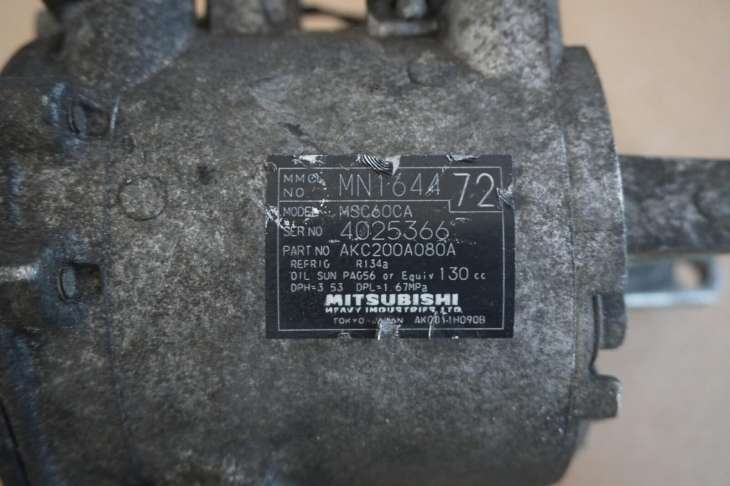 Mitsubishi Colt VI Lift Sprężarka Kompresor Klimatyzacji Mn164472 Msc60ca Nr.41 - obrazek 4